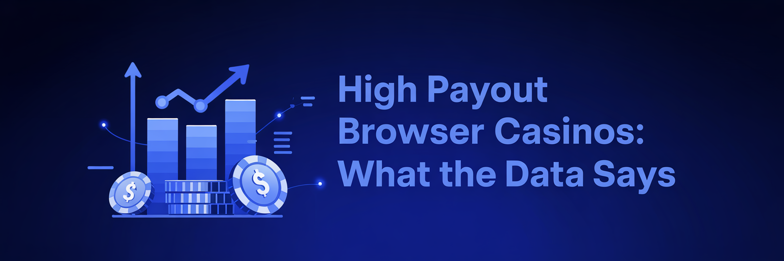 High Payout Browser Casinos: What the Data Says
